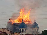 Троицкий собор в Петербурге мог  быть подожжен