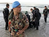 На южноливанский берег высадились 250 итальянских миротворцев На южноливанский берег высадились 250 итальянских миротворцев