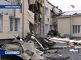 В Октябрьском районе Новосибирска взорвано здание суда