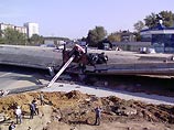 В Екатеринбурге обрушился строящийся автомобильный мост (ФОТО)