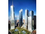 Трое известных архитекторов в четверг обнародовали проекты небоскребов, которые будут построены на месте терактов 11 сентября в Нью-Йорке