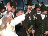 Папа Бенедикт XVI прибыл на свою родину - в Баварию