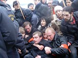 В Петербурге за несанкционированный митинг задержаны "лимоновцы"