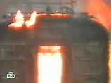 В Москве сгорели два железнодорожных вагона В Москве сгорели два железнодорожных вагона