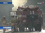 В Рязанской области с моста рухнули и сгорели нефтяные цистерны (ФОТО)