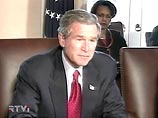 После своего выступления в 11:30 по местному времени Буш планирует участвовать в традиционном банкете для приехавших президентов, принцев и премьер-министров
