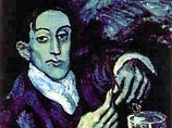 Картину Пикассо "Портрет Анхеля де Сото" перед торгами на Christie's привезут на 2 дня в Москву Картину Пикассо "Портрет Анхеля де Сото" перед торгами на Christie's привезут на 2 дня в Москву