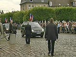 Путин, Ширак и Меркель собрались в замке Компьень на саммит "тройки"