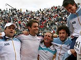 Аргентинцы стали первыми финалистами Кубка Дэвиса