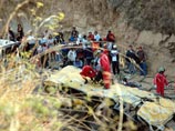 В Эквадоре перевернулся автобус: 47 погибших