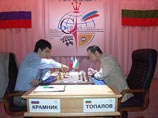 Третья партия матча Крамник - Топалов завершилась вничью Третья партия матча Крамник - Топалов завершилась вничью