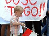 В польских городах проходят антиправительственные манифестации В польских городах проходят антиправительственные манифестации
