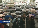 В Екатеринбурге митингом в центре города завершилась всероссийская акция Российской партии пенсионеров (РПП) "Марш против бедности"