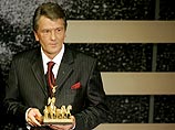 Президенту Украины Виктору Ющенко в Берлине вручена награда "Квадрига" за достижения в развитии демократии на Украине