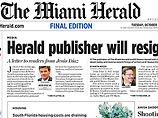 Издатель газеты Miami Herald ушел в отставку из-за того, что его журналистам платили за свержение Фиделя Кастро Издатель газеты Miami Herald ушел в отставку из-за того, что его журналистам платили за свержение Фиделя Кастро