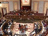 В Испании молодые люди, проникнув в парламент, захватили кресло премьер-министра 