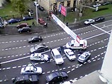Милиционеры в центре Москвы расстреляли пьяного водителя BMW Х5 (ФОТО)