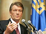Президент Украины Ющенко "ставит" на коалицию с партией премьера Януковича