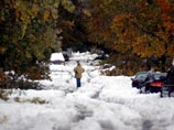 Мощный снегопад обрушился на ряд штатов Среднего Запада США и район Великих озер в минувшие четверг и пятницу. В некоторых районах толщина снежного покрова достигла 60 см