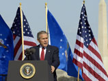 Президент США Джордж Буш приветствовал принятие Советом Безопасности ООН резолюции по КНДР