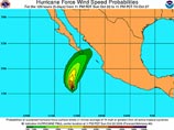 Ураган "Пол" угрожает западному побережью Мексики и южной Калифорнии