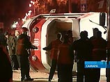 В Самаре перевернулся трамвай с людьми: 3 погибших, 4 госпитализированы(ФОТО) В Самаре перевернулся трамвай с людьми: 3 погибших, 4 госпитализированы(ФОТО)