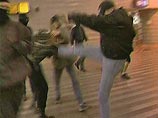 В центре Москвы произошла драка между сторонниками и противниками "Русского марша" В центре Москвы произошла драка между сторонниками и противниками "Русского марша"