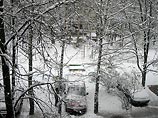 Снегопад в Москве начнется рано утром в субботу Снегопад в Москве начнется рано утром в субботу