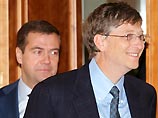 Билл Гейтс и Дмитрий Медведев обсудили развитие информационных технологий в России