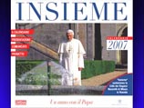 Календарь под названием "Вместе: год с Папой" издан католическим еженедельником Famiglia Cristiana