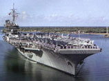 Kitty Hawk и несколько других военных кораблей в тот момент находились в районе Окинавы в рамках стандартной осенней программы развертывания