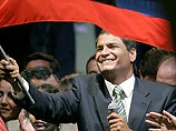 На выборах президента Эквадора победил кандидат от левых сил Рафаэль Корреа 
