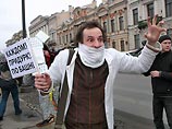 В Петербурге прошла театрализованная акция против строительства небоскреба для "Газпром-сити"