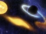 Американские астрономы стали свидетелями космической трагедии: черная дыра поглотила звезду