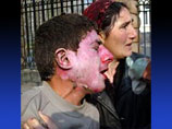 Жена убитого езида подожгла себя и детей перед зданием резиденции президента Армении (ФОТО)