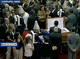 Церемония прощания с Аугусто Пиночетом собрала более трех тысяч его сторонников
