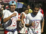 В Сальвадоре состоялся спринтерский забег алкоголиков