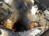 Взрыв в Японии на промышленном складе химикатов