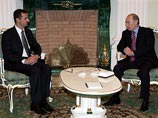 В Кремле прошла встреча президентов России и Сирии