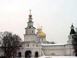 Президент России прибыл на рождественское богослужение в Новоиерусалимский монастырь