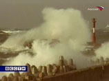 Из-за штормового ветра суда не могут выйти и зайти в порты Калининграда