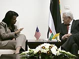 Райс проинформировала Ольмерта о результатах своих воскресных переговоров в Рамаллахе с Аббасом