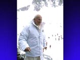 Иоанн Павел II инкогнито ездил кататься на горных лыжах