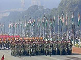 Военный парад и демонстрация достижений народного хозяйства проходят через весь Дели