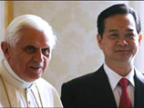 Папа Римский впервые встретился с премьер-министром Вьетнама