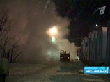 В Архангельске разорвался водовод - без тепла остались 30 тысяч человек В Архангельске разорвался водовод - без тепла остались 30 тысяч человек