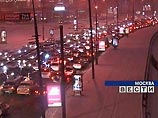 В Москве вечером в понедельник образовались многокилометровые пробки на третьем транспортном кольце и МКАД