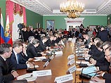 29 марта 2006 года президент РФ Владимир Путин и отечественные бизнесмены обсуждали приоритетные национальные проекты, энергетическую безопасность страны и экономическое стимулирование выхода бизнеса из тени 29 марта 2006 года президент РФ Владимир Путин и отечественные бизнесмены обсуждали приоритетные национальные проекты, энергетическую безопасность страны и экономическое стимулирование выхода бизнеса из тени