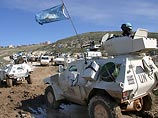 На ливано-израильскую границу направлены 300 "голубых касок" На ливано-израильскую границу направлены 300 "голубых касок"