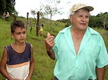 
66-летний бразилец убил руками пятиметровую анаконду, напавшую на его внука 
